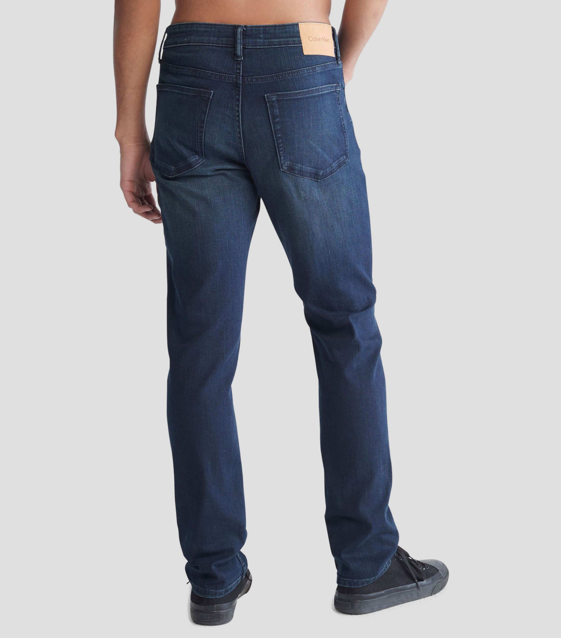 Jeans de corte Slim Azul obscuro Hombre